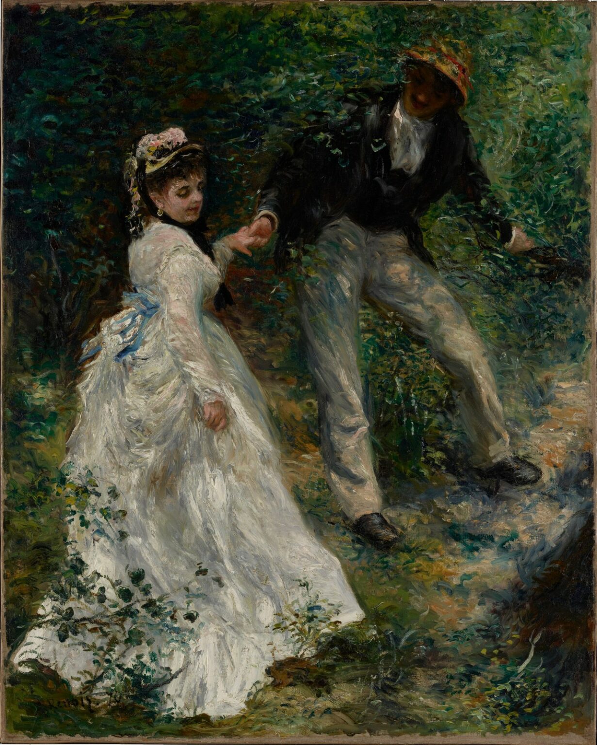 Renoir La Promenade (1870)