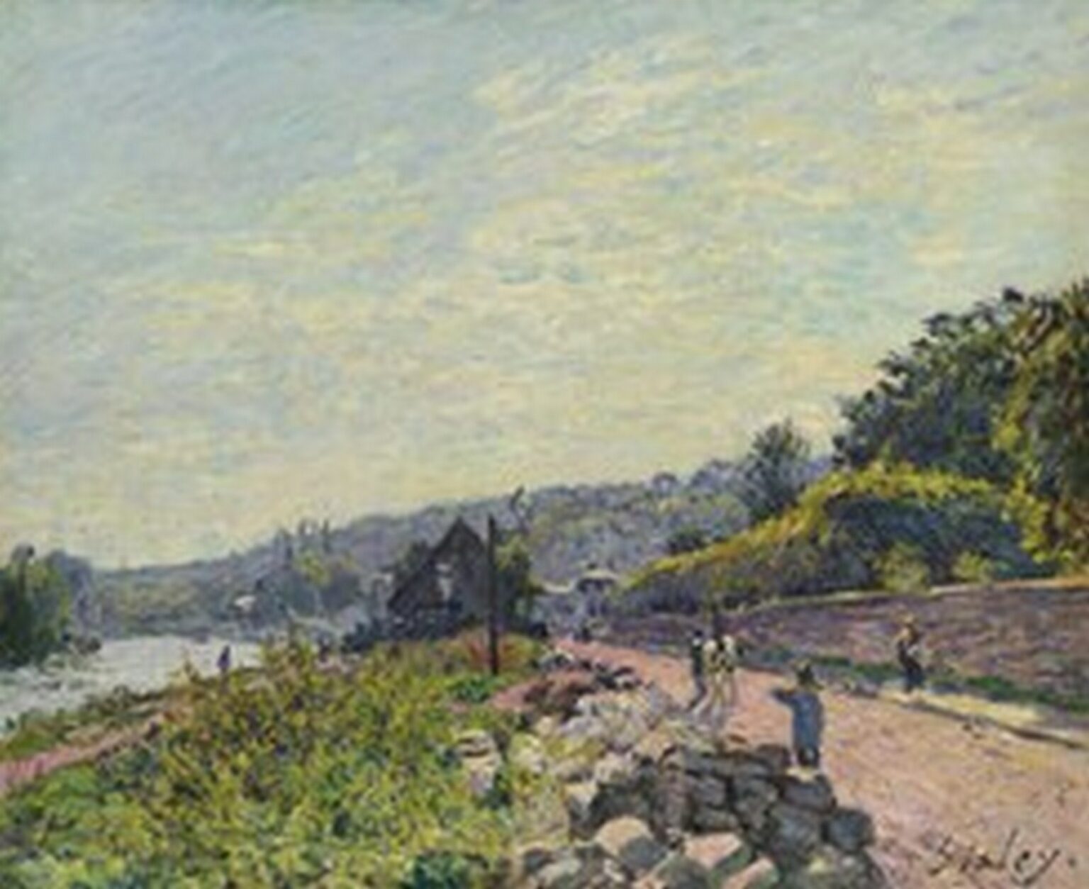 Sisley La Seine au Bas-Meudon (1878-79)