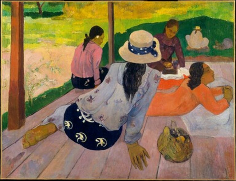 Gauguin La Siesta