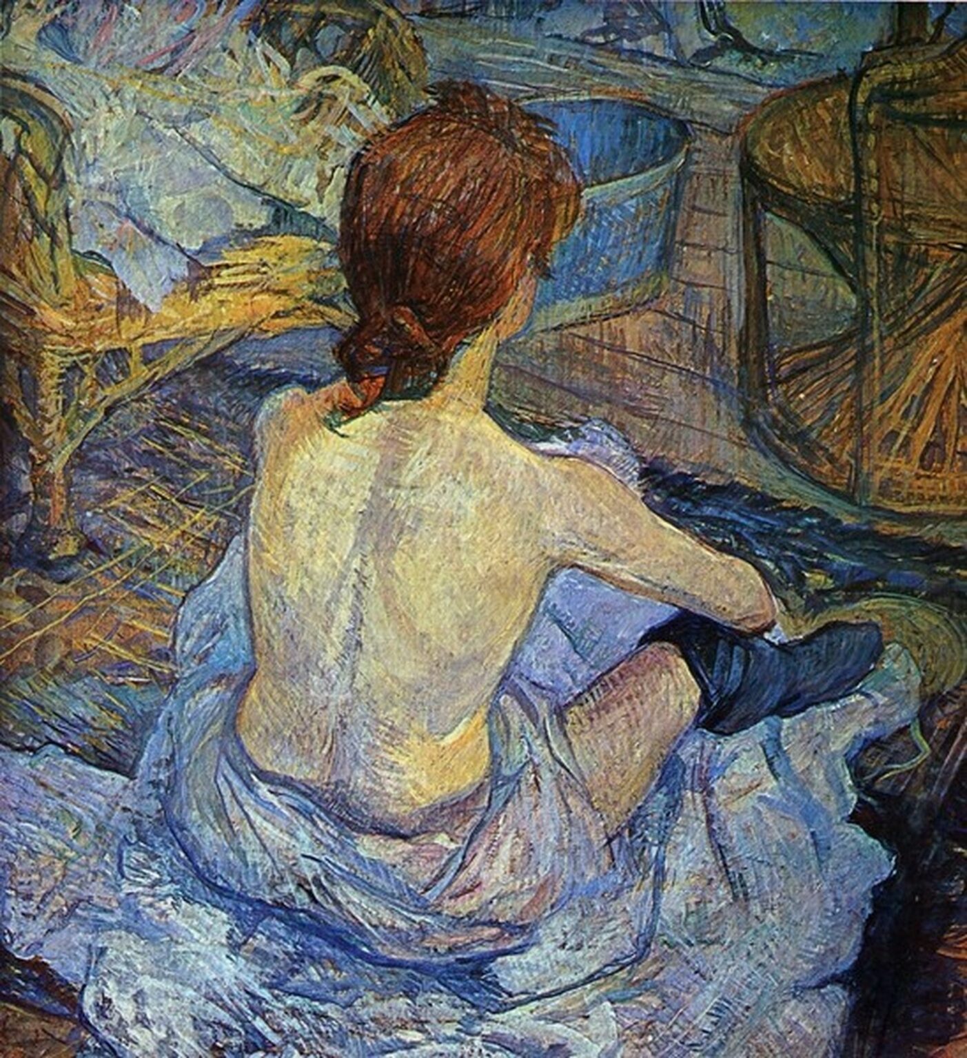 Toulouse-Lautrec La Toilette (1889)