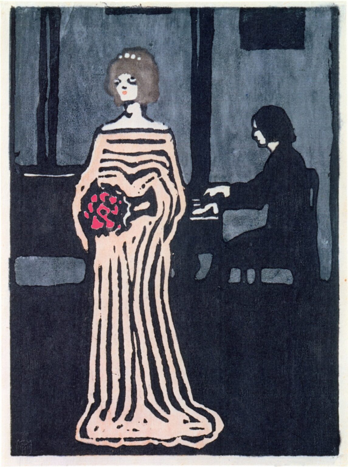 Kandinsky La cantante (1903)