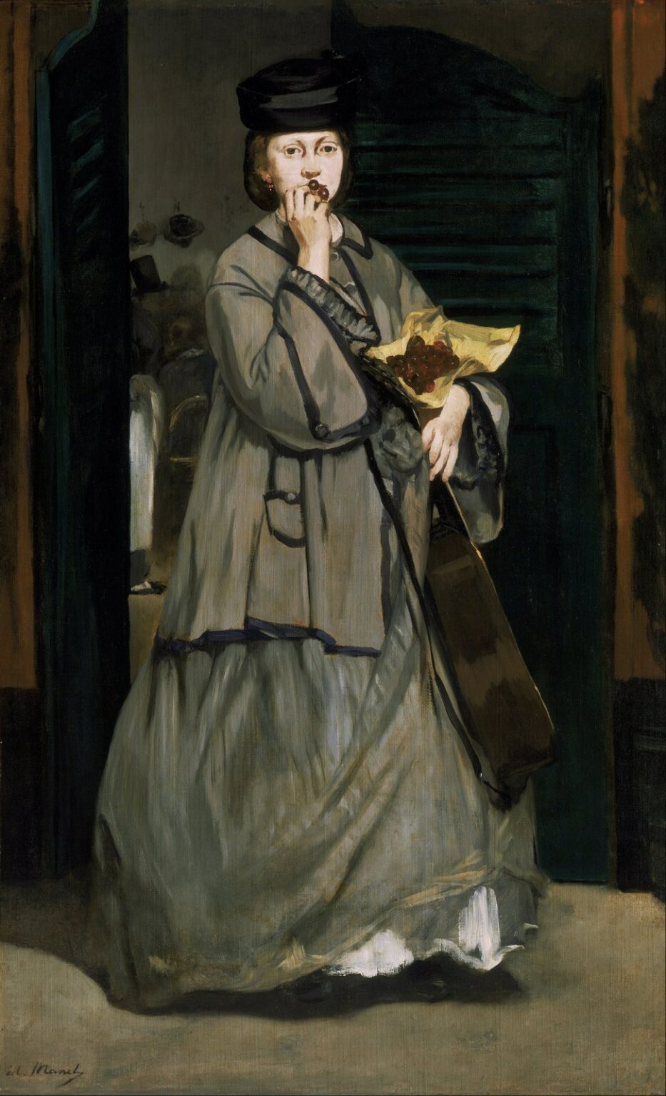 Manet La chanteuse des rues (1862)