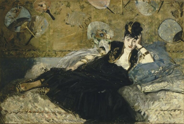 Manet La dame aux éventails (1873)
