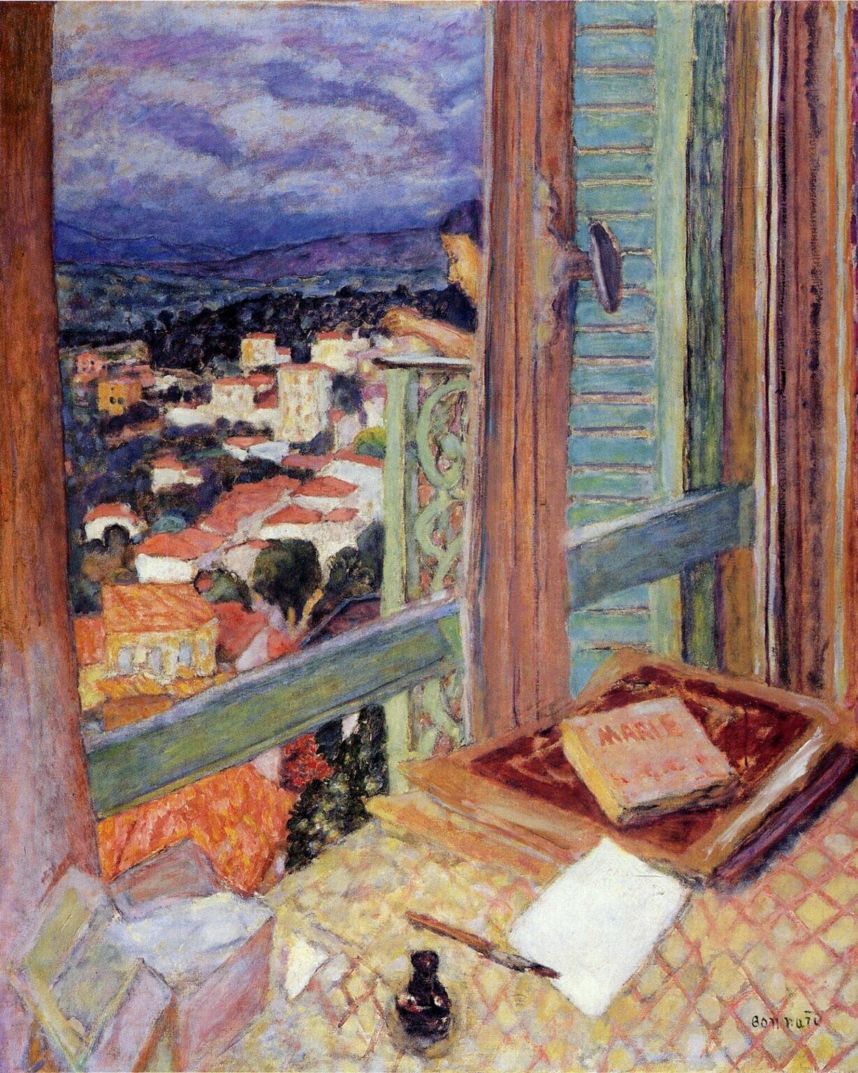 Bonnard La fenêtre (1925)