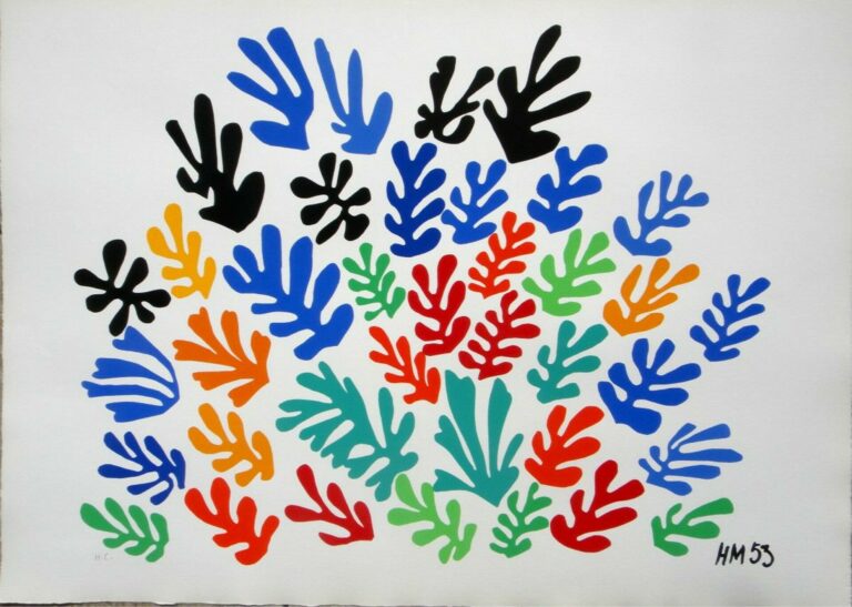 Matisse La gerbe (1953)