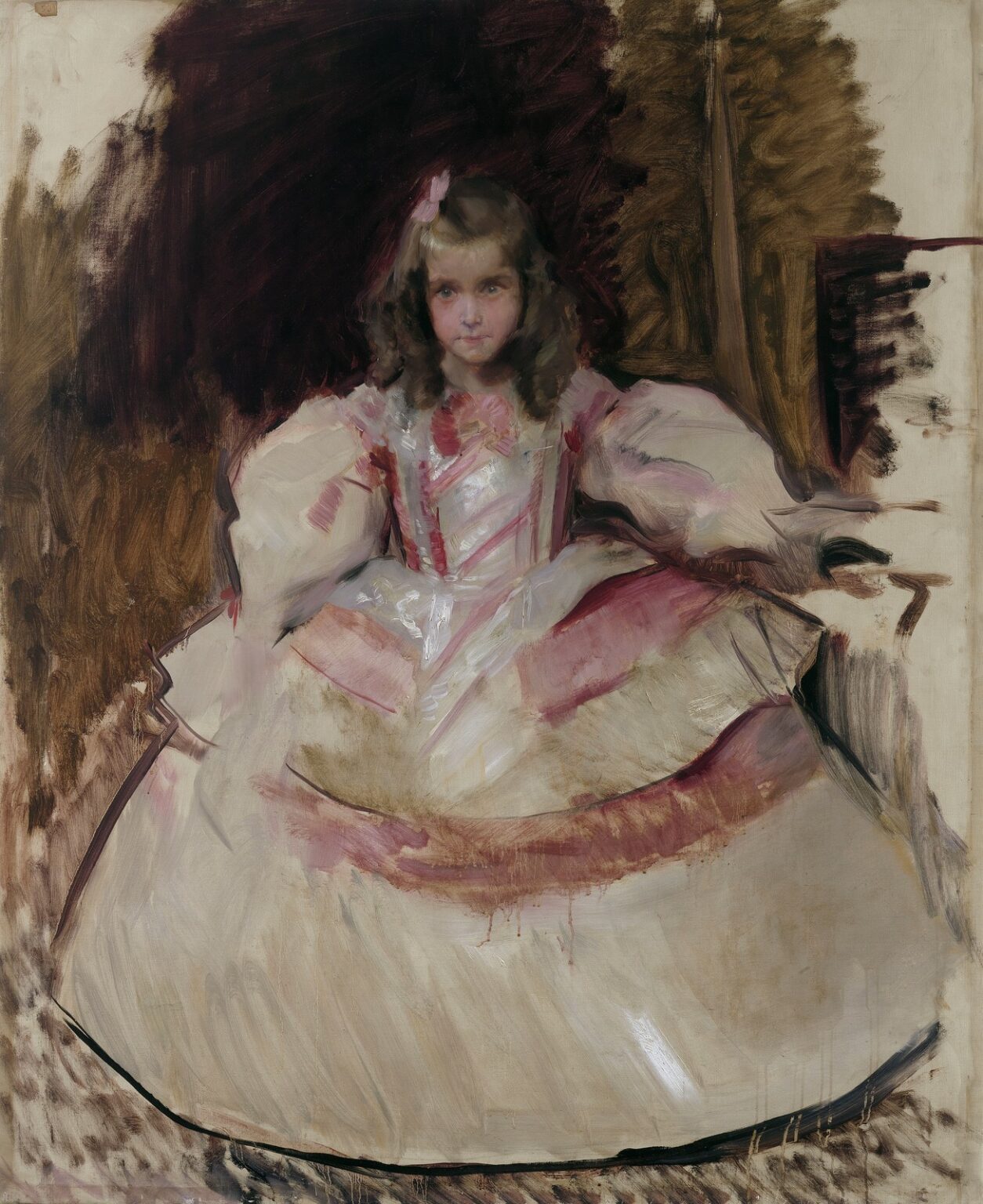 Sorolla La niña María Figueroa vestida de Menina.(1901)