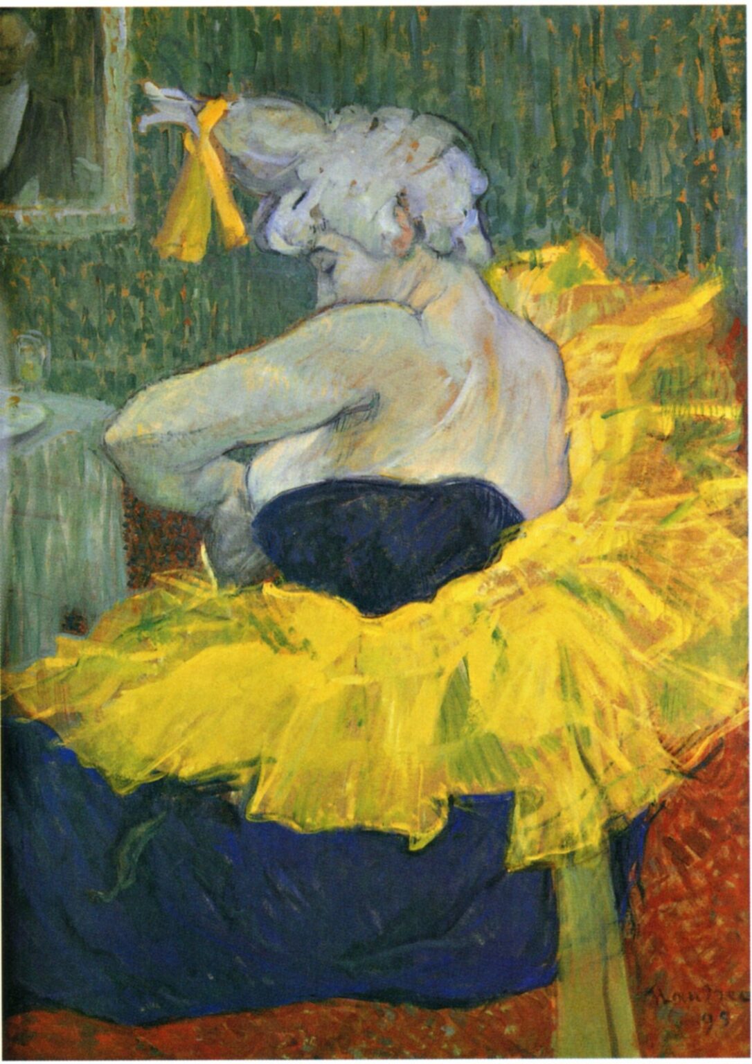 Toulouse-Lautrec La payasa Cha-U-Kao (1895)
