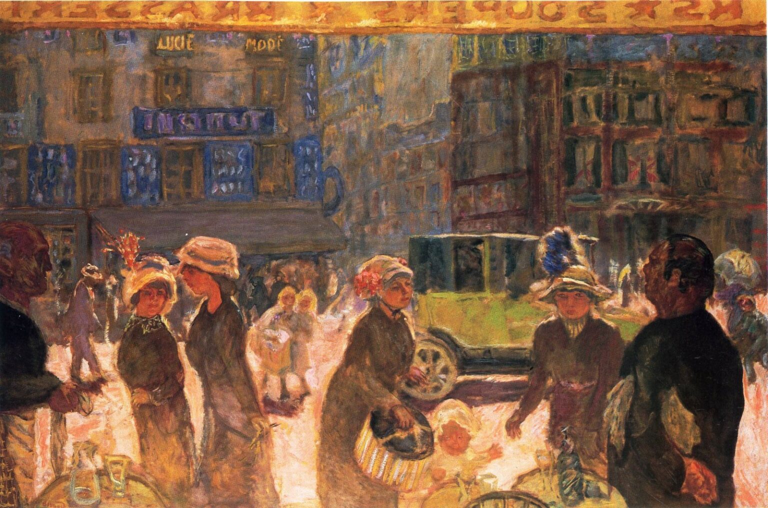 Bonnard La place Clichy (1912)