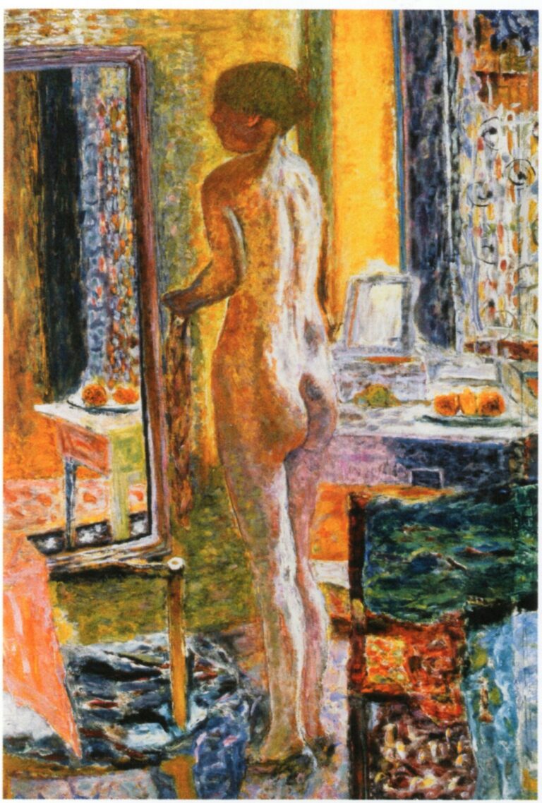 Bonnard La toilette (Nu au miroir, 1931)