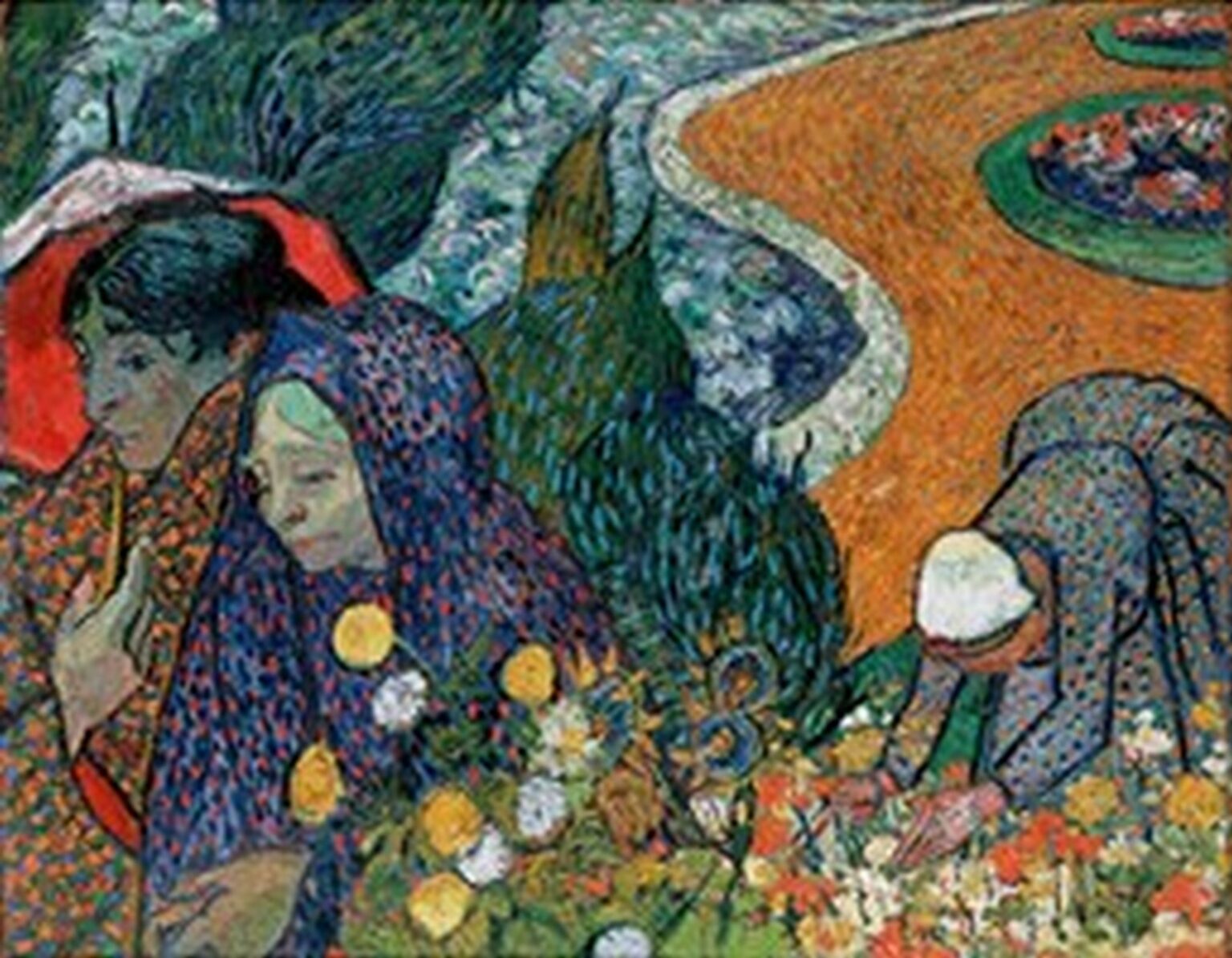 Van Gogh Ladies of Arles (Memory of the Garden at Etten, 1888)