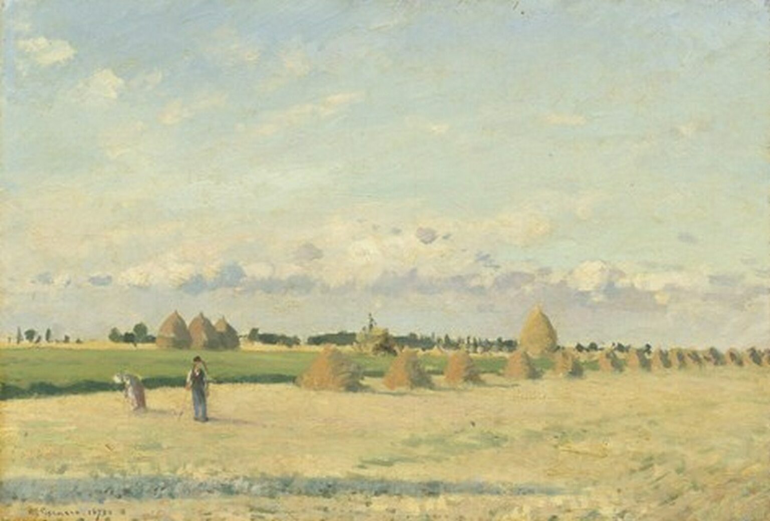 Pissarro Landscape, Ile-de-France (1873)