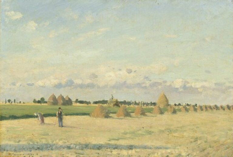 Pissarro Landscape, Ile-de-France (1873)