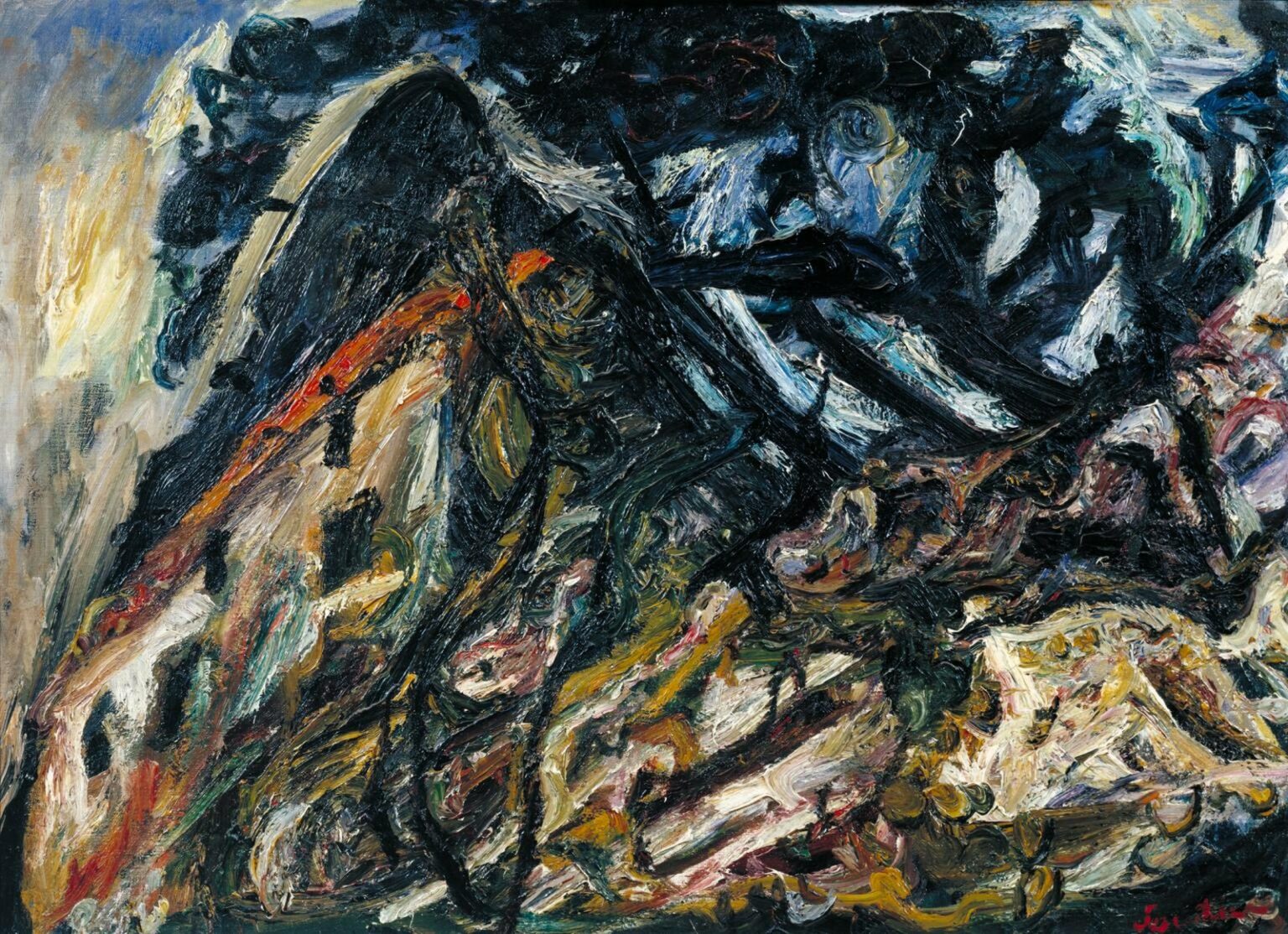 Soutine Landscape at Céret (also known as The Storm, c. 1920-21)