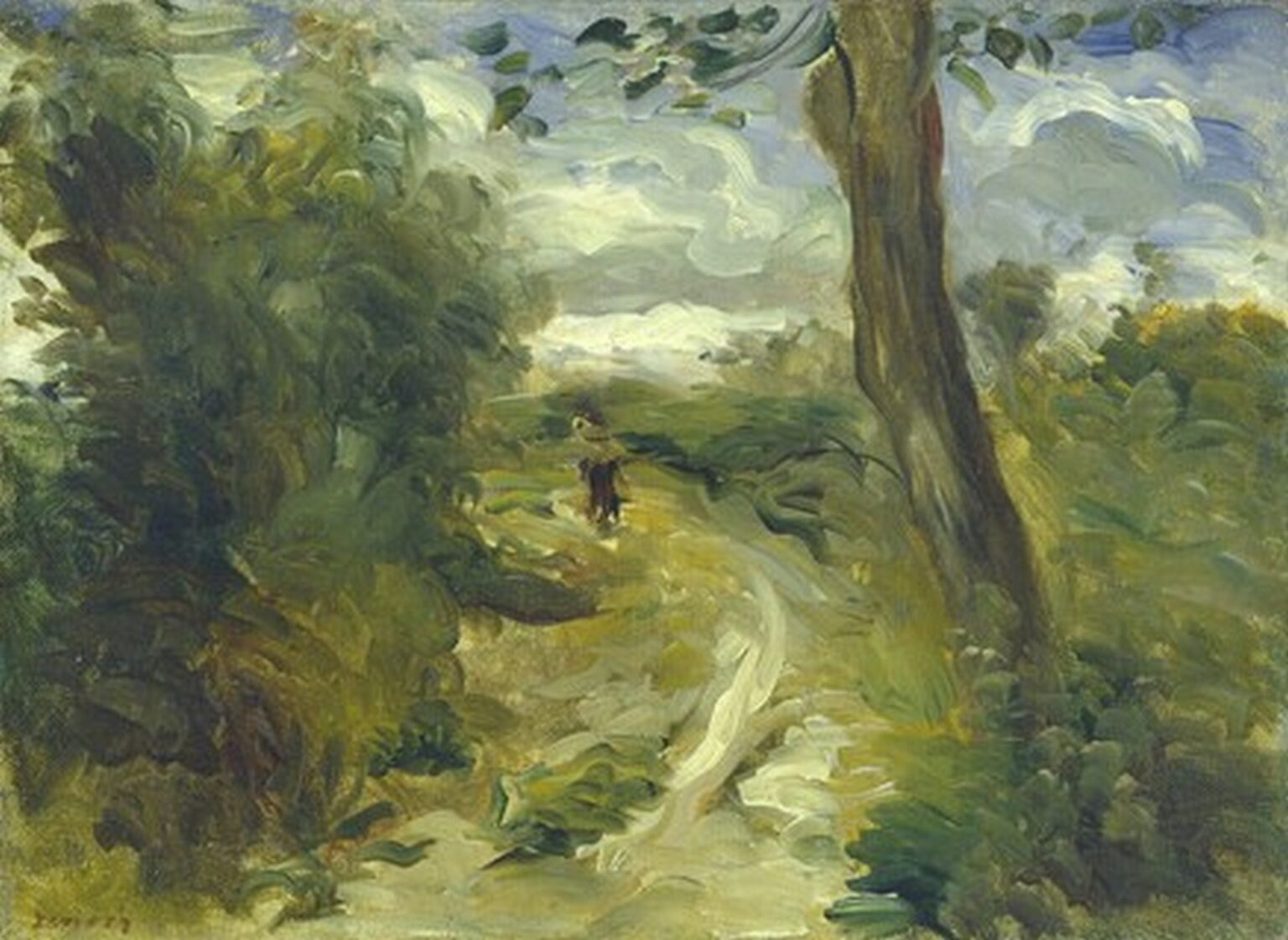 Renoir Landscape between Storms (1874-75)