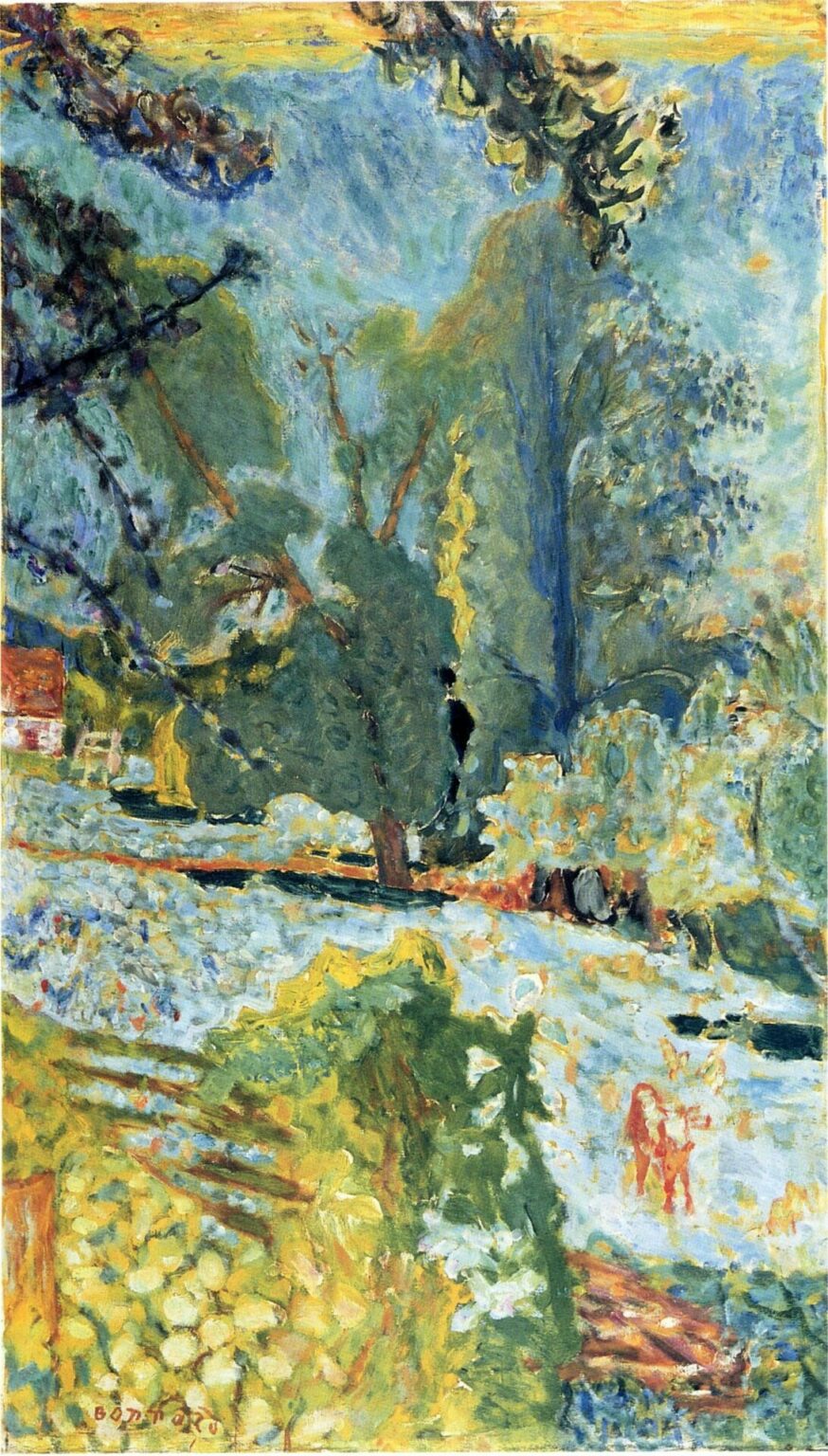 Bonnard Landscape in Normady (1920)