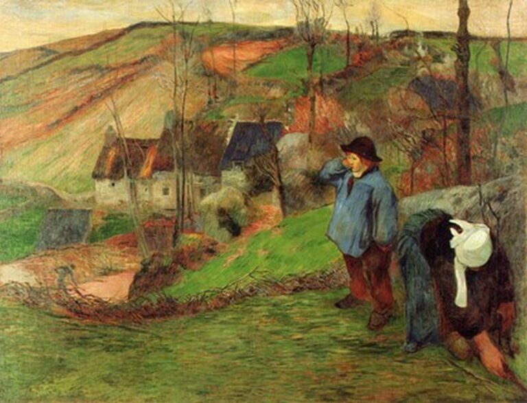 Gauguin Landscape of Brittany (1888)
