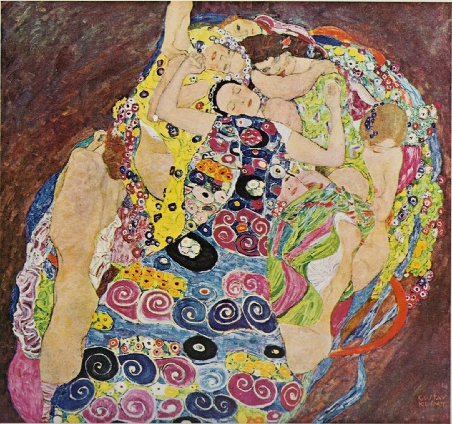 Klimt Las Vírgenes (1912-1913)