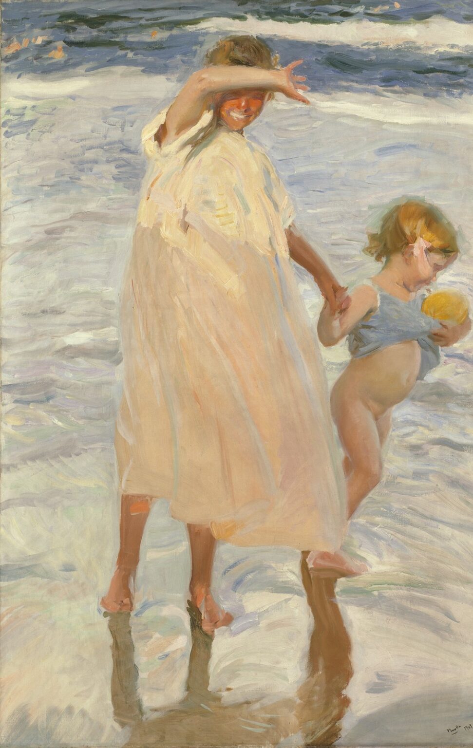 Sorolla Las dos hermanas, Valencia (1909)