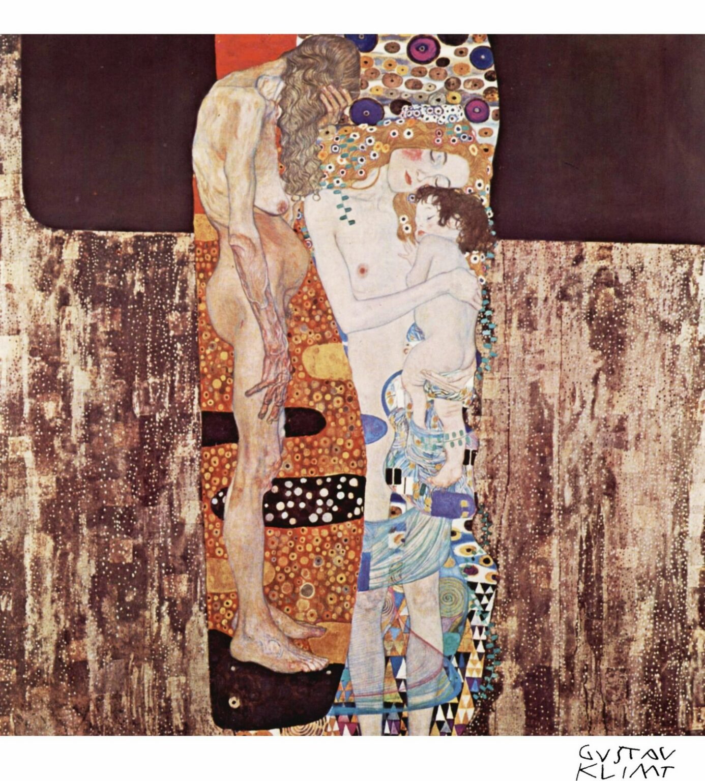 Klimt Las tres edades de la mujer (1905)