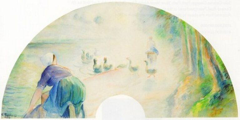 Pissarro Laveuse (1890)