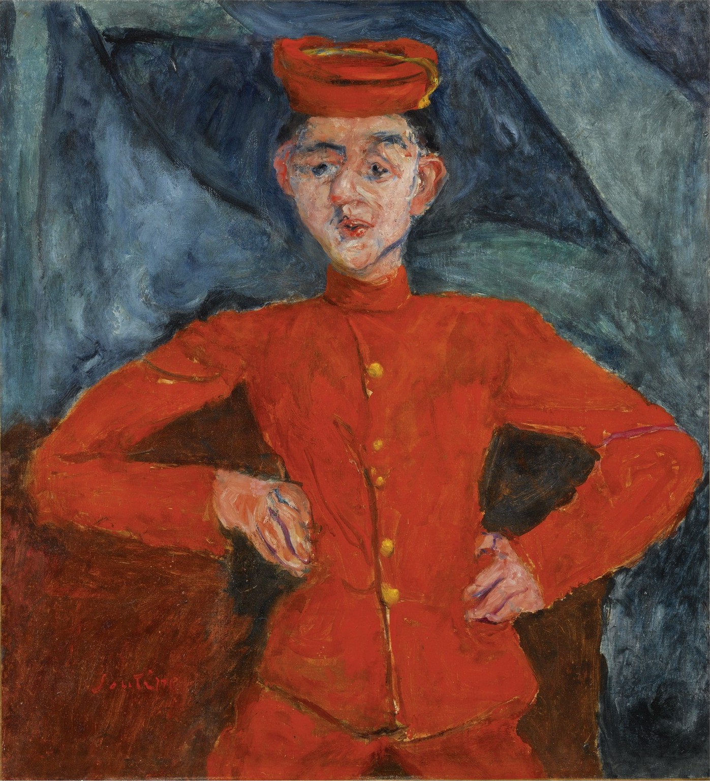 Soutine Le Chasseur de Chez Maxim's (1925)