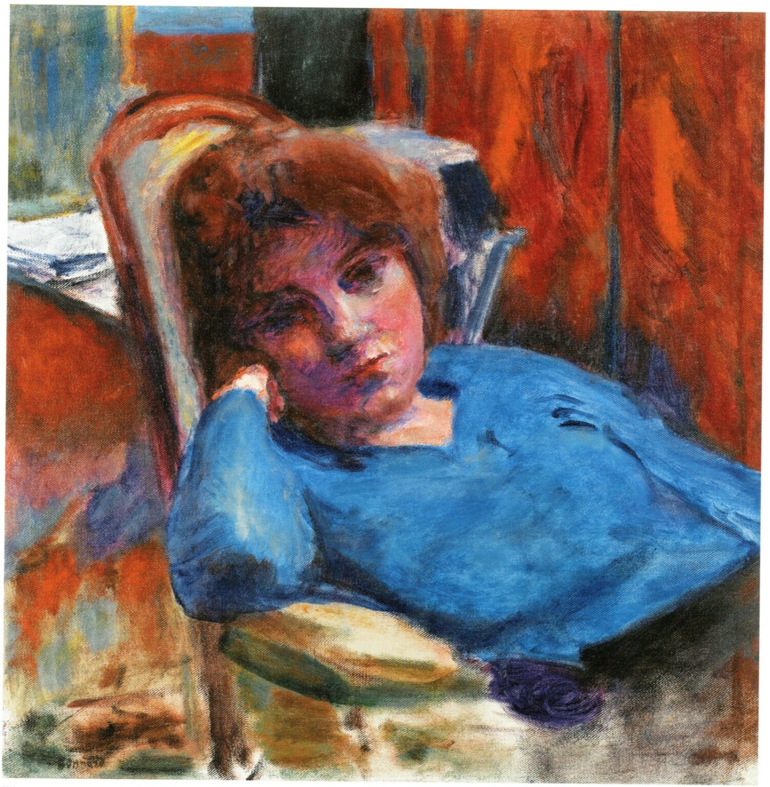 Bonnard Le Corsage Bleu (c. 1924)