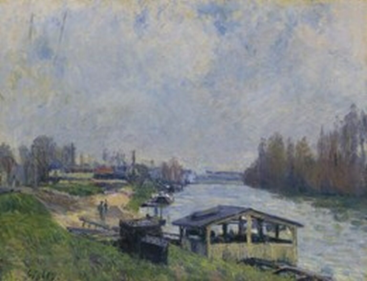 Sisley Le Lavoir de Billancourt (1879)