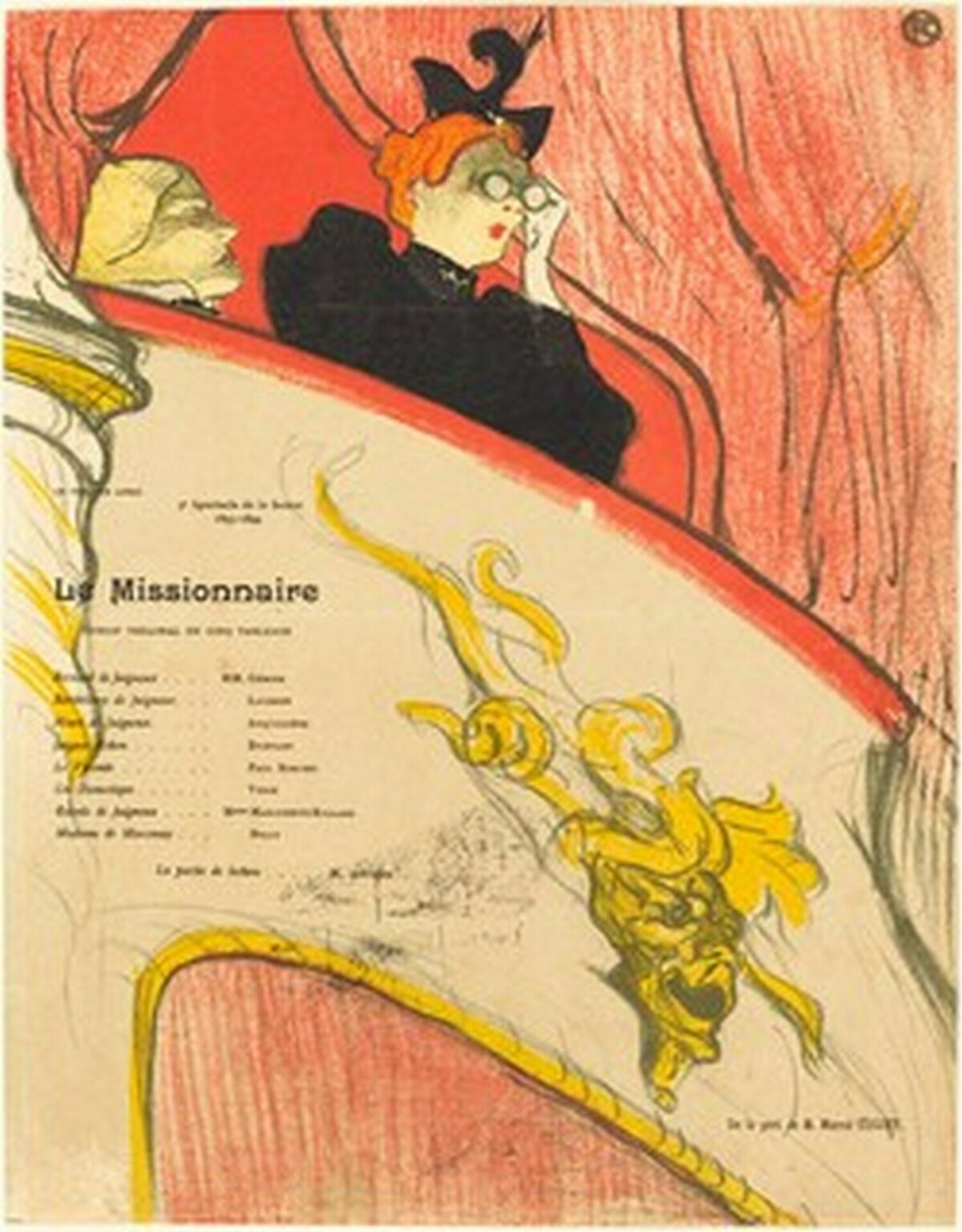 Toulouse-Lautrec Le Missionnaire (1894)