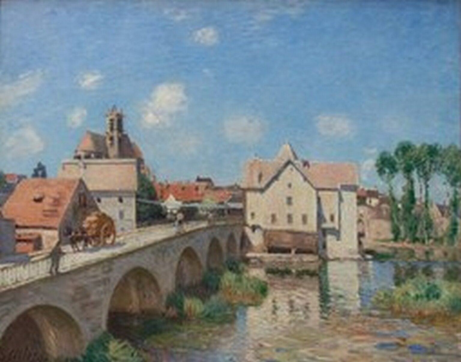 Sisley Le Pont de Moret (1893)