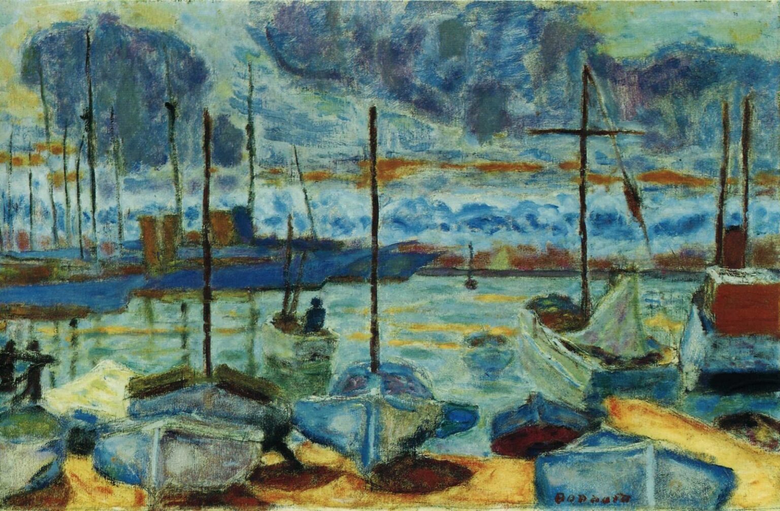 Bonnard Le Port de Cannes (1927)
