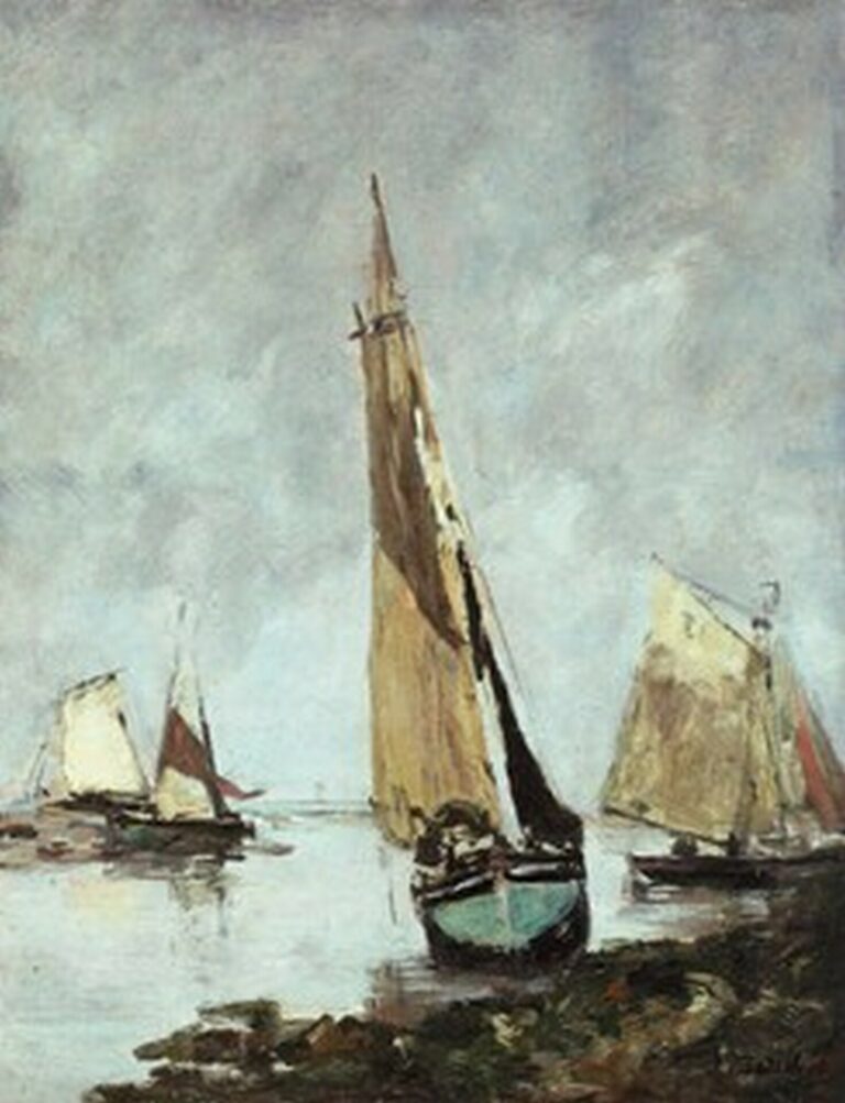 Boudin Le Port de Trouville (c. 1888-95)