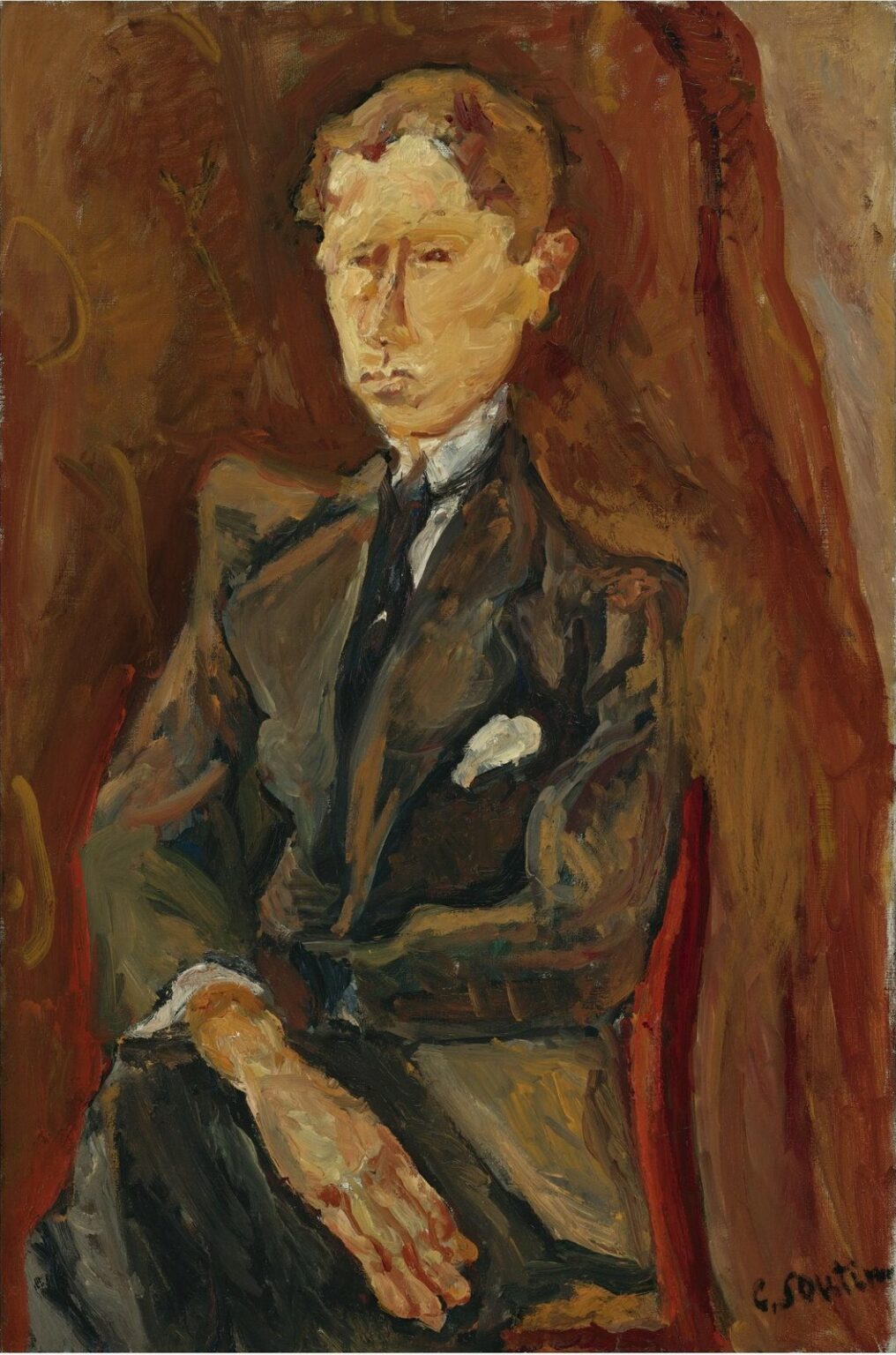 Soutine Le Rouquin (1917-19)