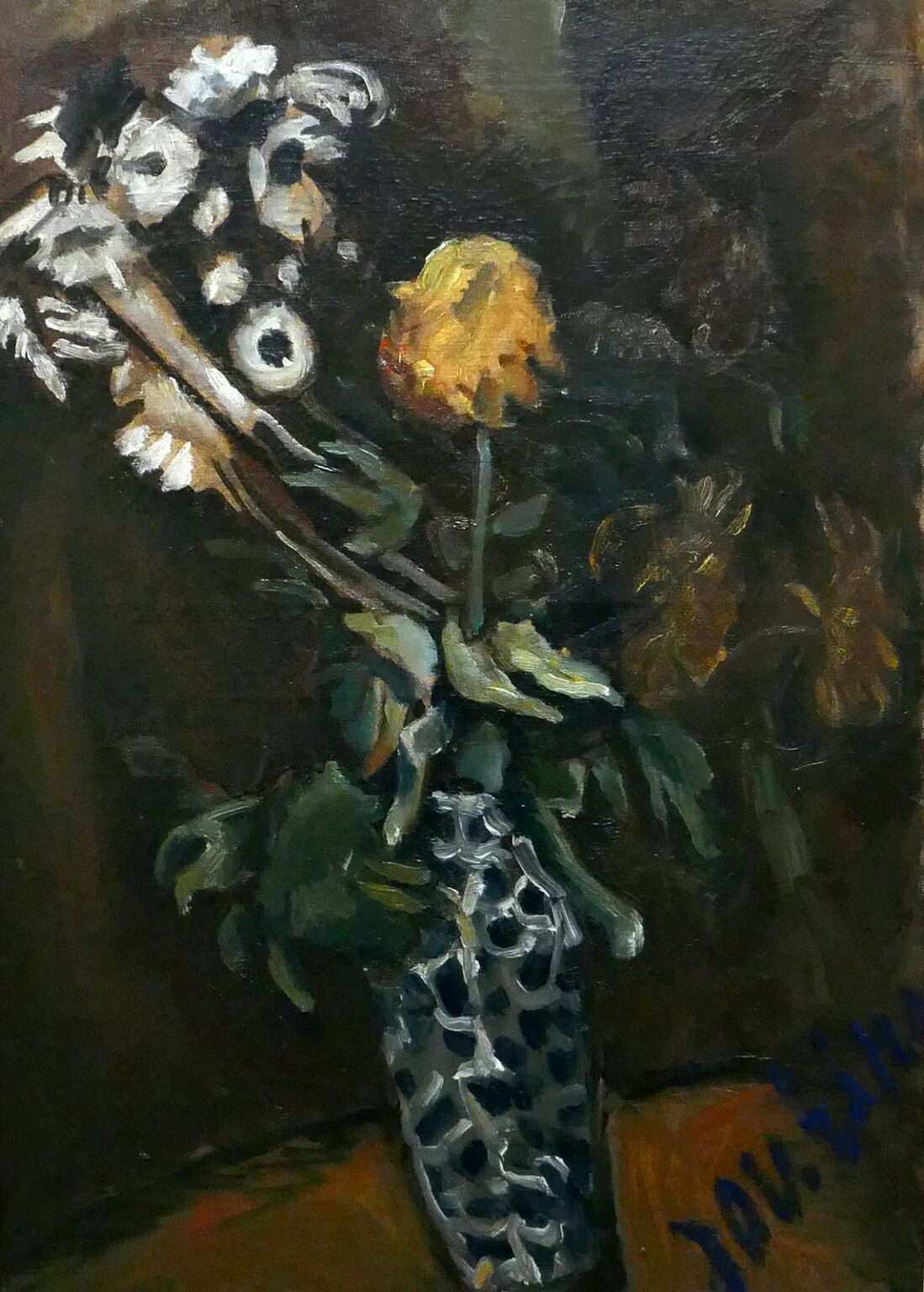 Soutine Le vase de fleurs (1918)