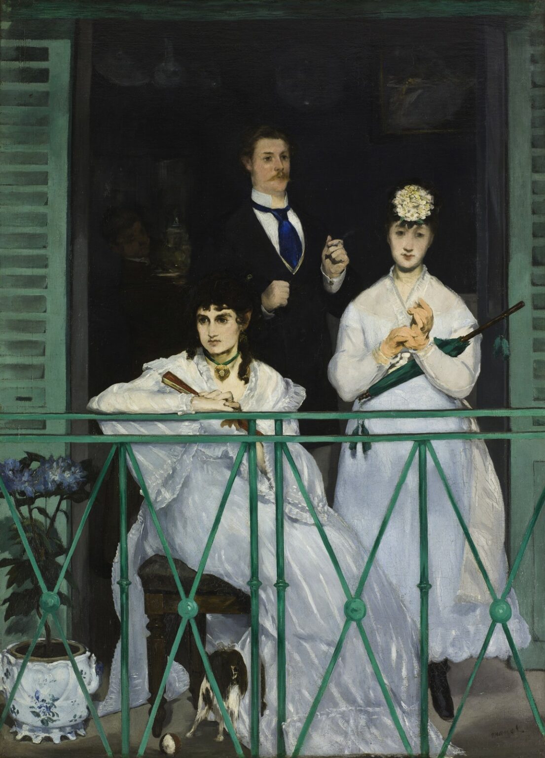 Manet Le balcon (1868-69)