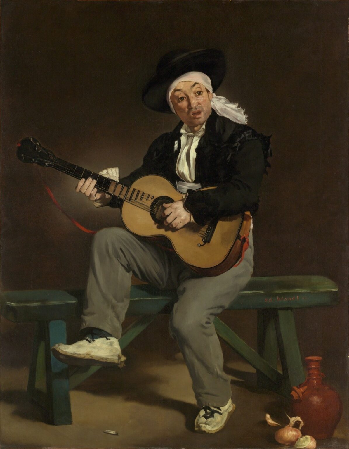 Manet Le chanteur espagnol (1860)