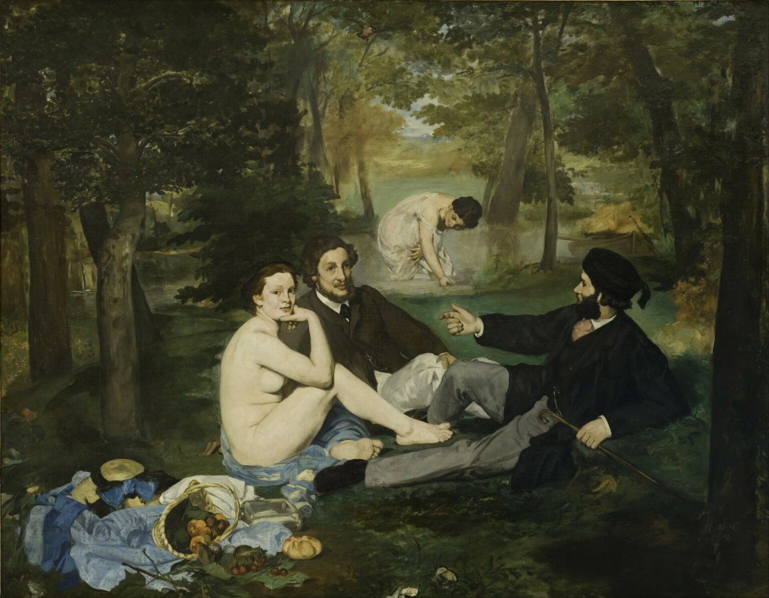Manet Le déjeuner sur l'herbe (1863)