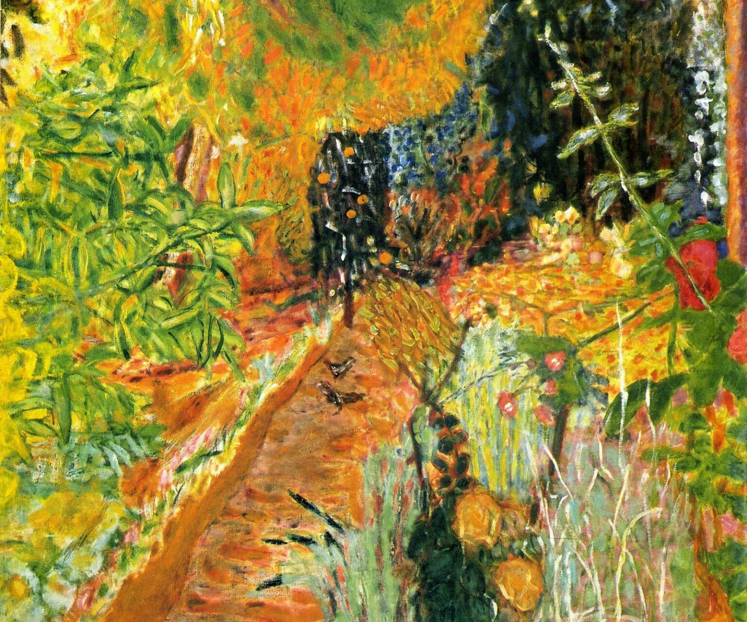 Bonnard Le jardin au Cannet (1936)