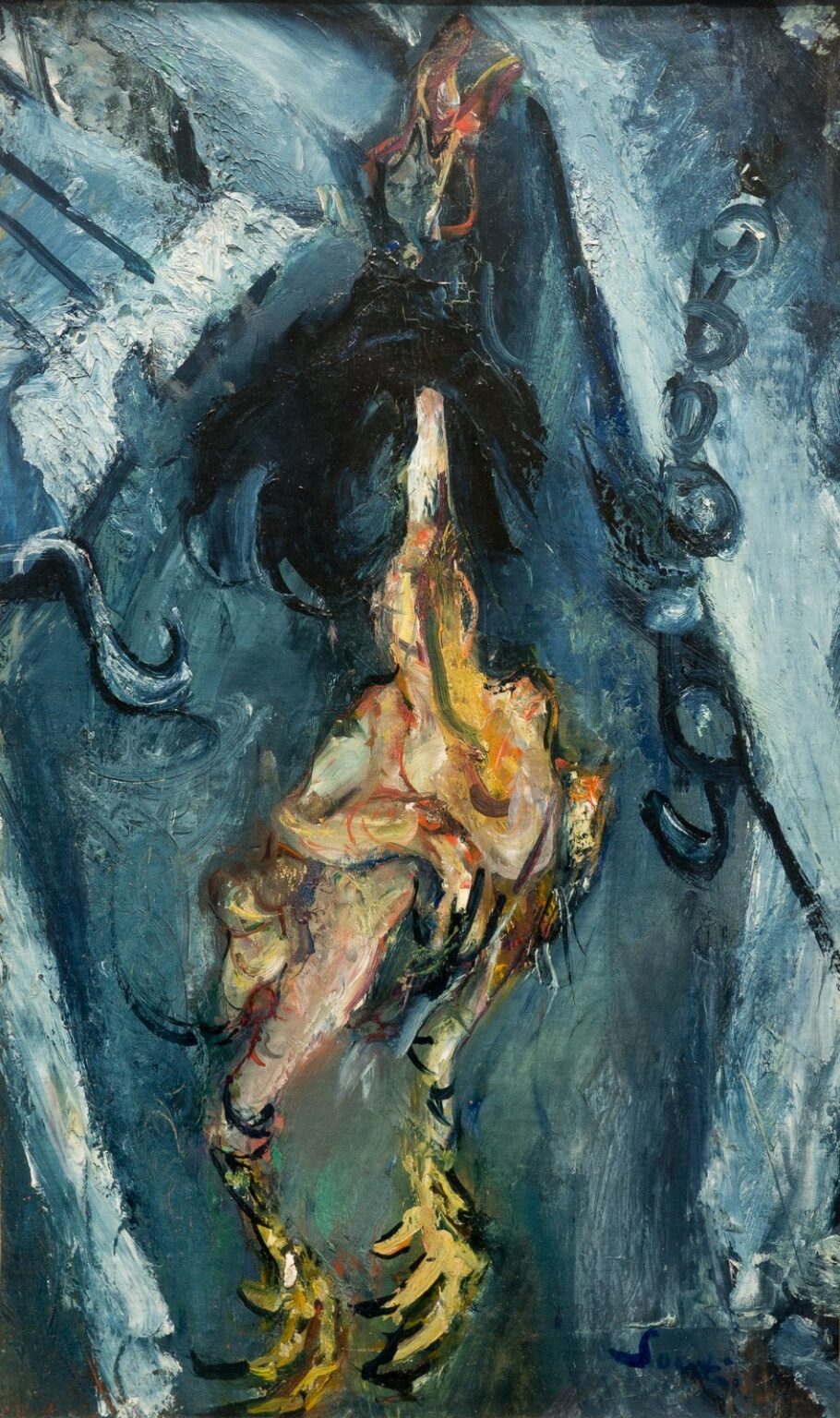 Soutine Le poulet plumé (c. 1925)