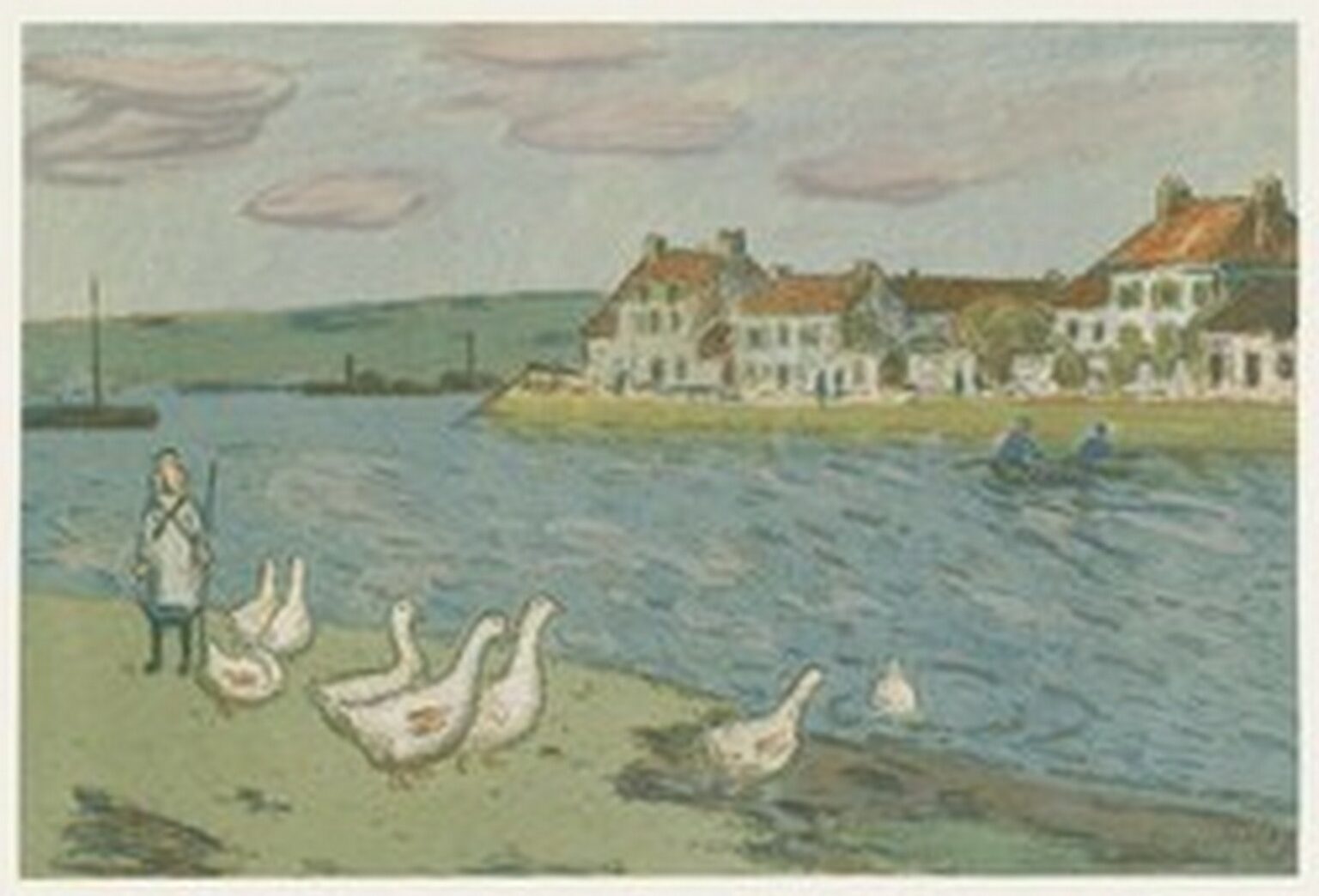 Sisley Les Bords de rivière (1897)