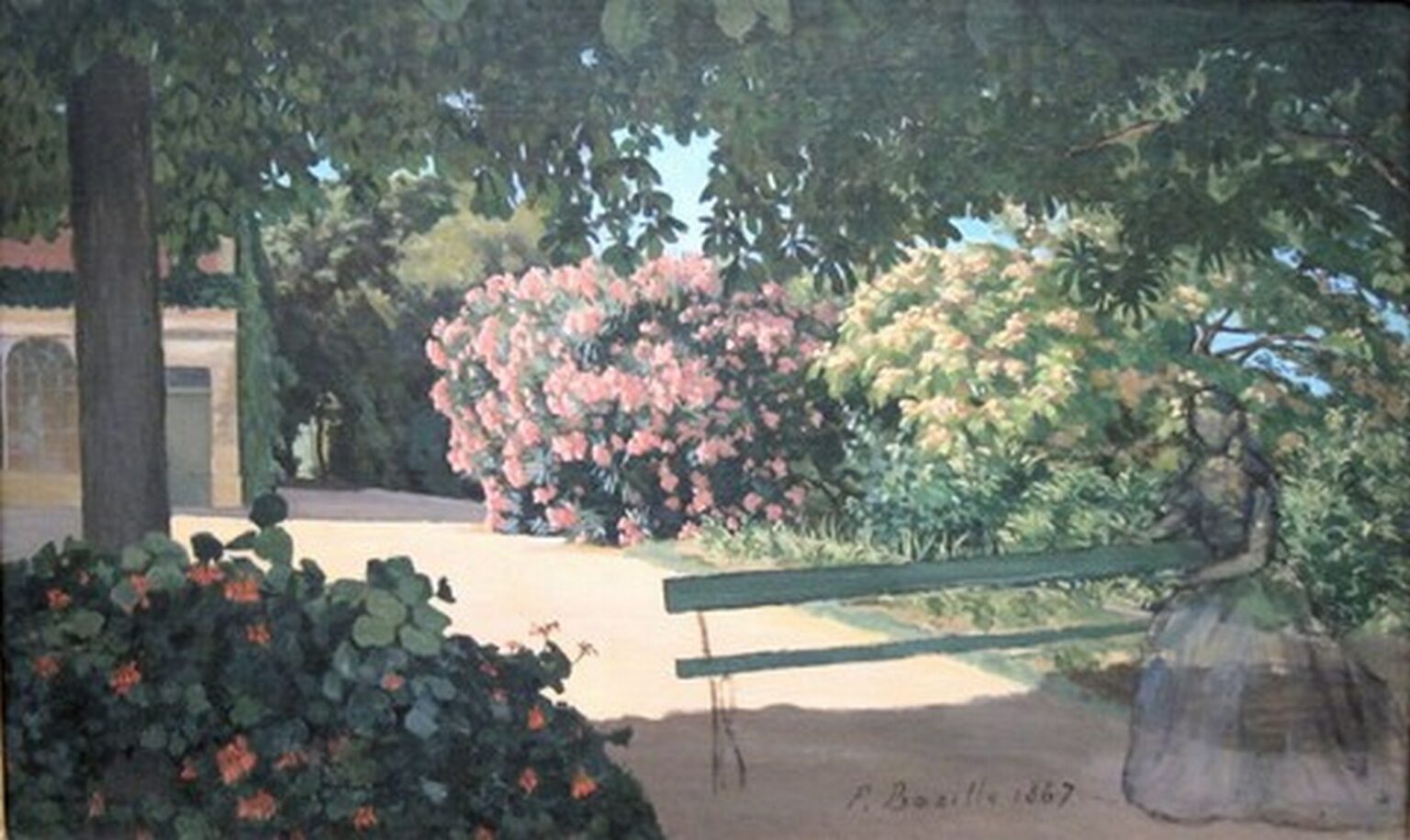 Bazille Les Lauriers Roses (The Terrace at Méric)