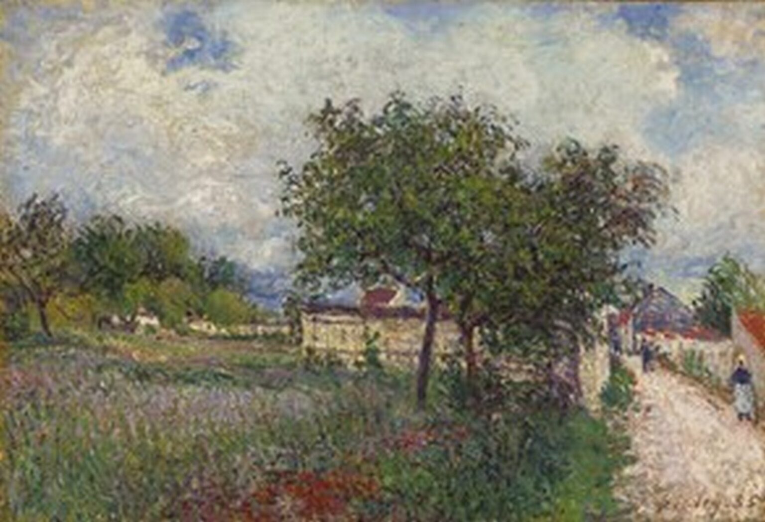 Sisley Les Sablons (1885)