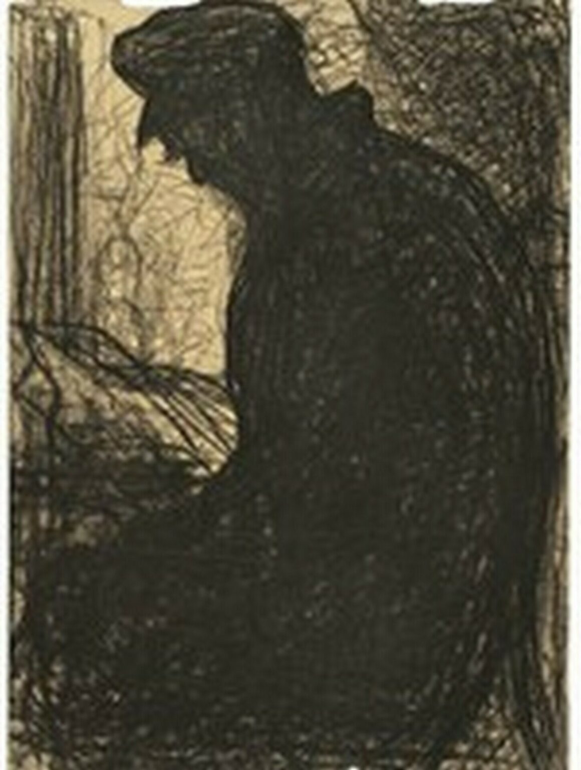 Seurat Liseur (c. 1881)