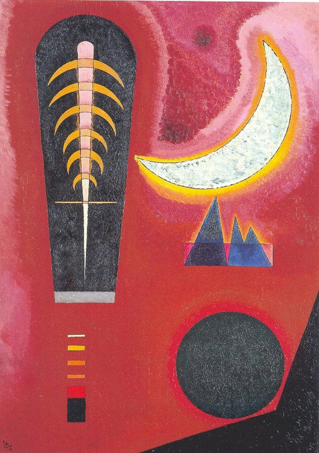 Kandinsky Loses im Rot (1925)