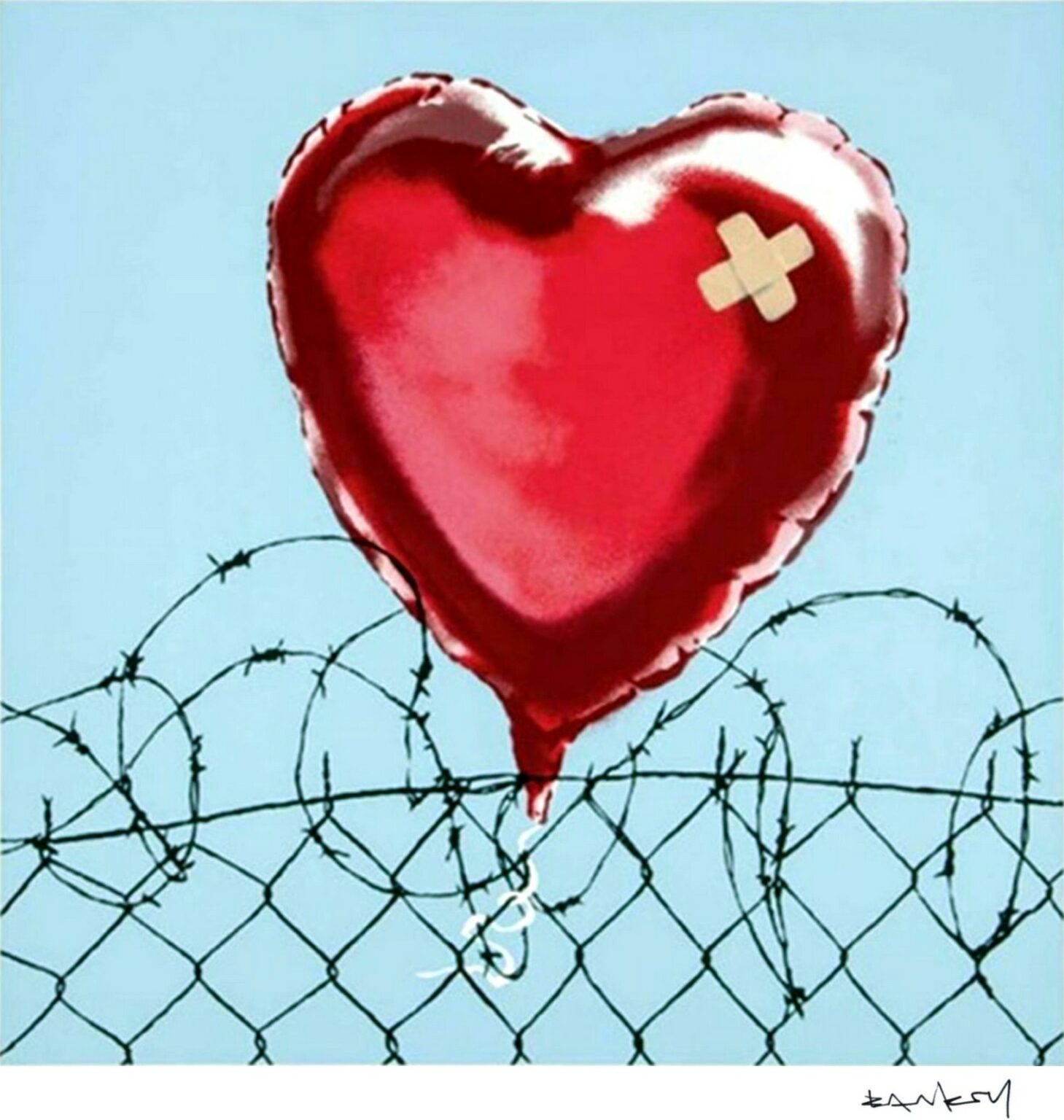 Banksy Love Hurts