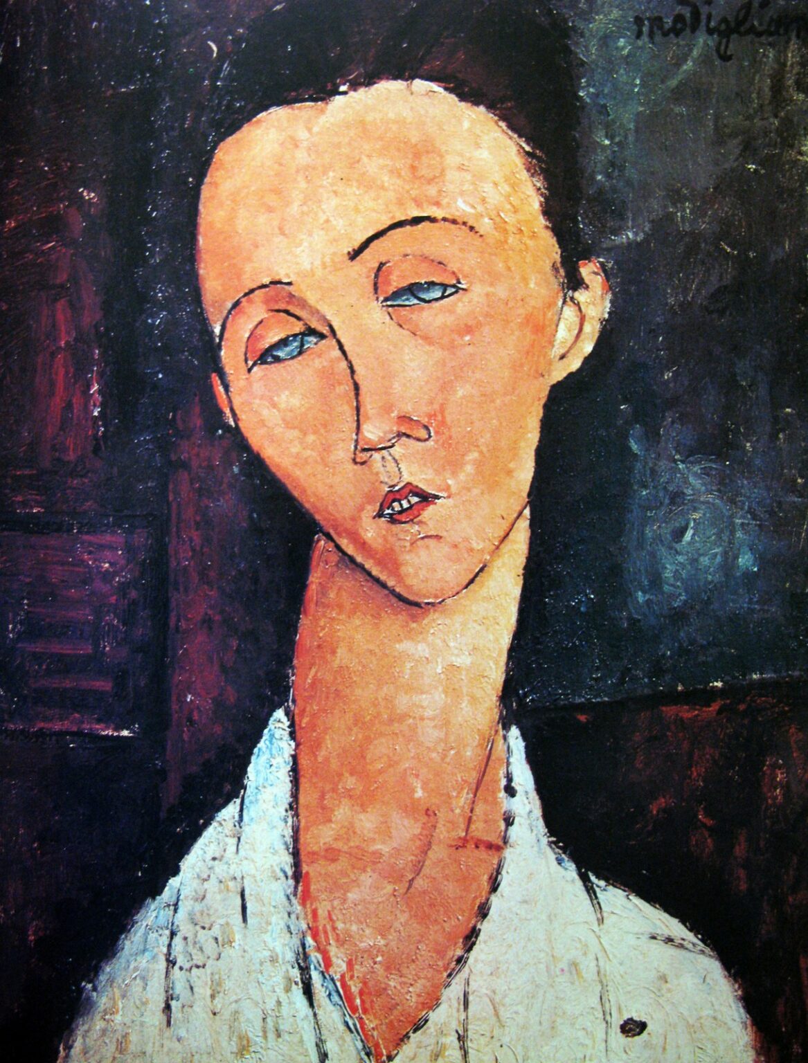 Modigliani Lunia Czechowska (1918)