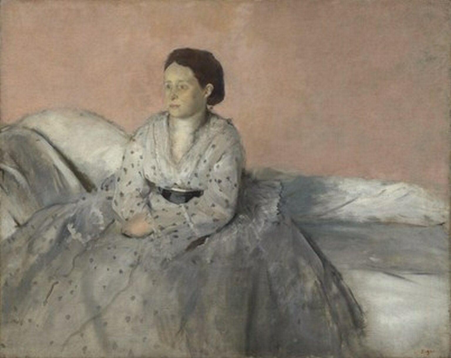 Degas Madame René de Gas, 1872-73)