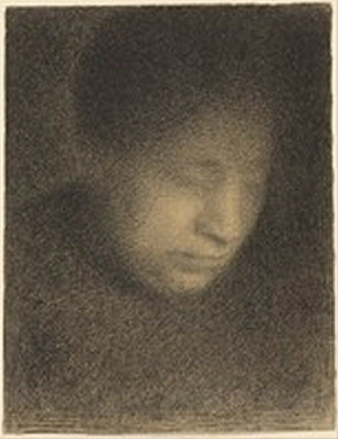 Seurat Madame Seurat, the Artist's Mother