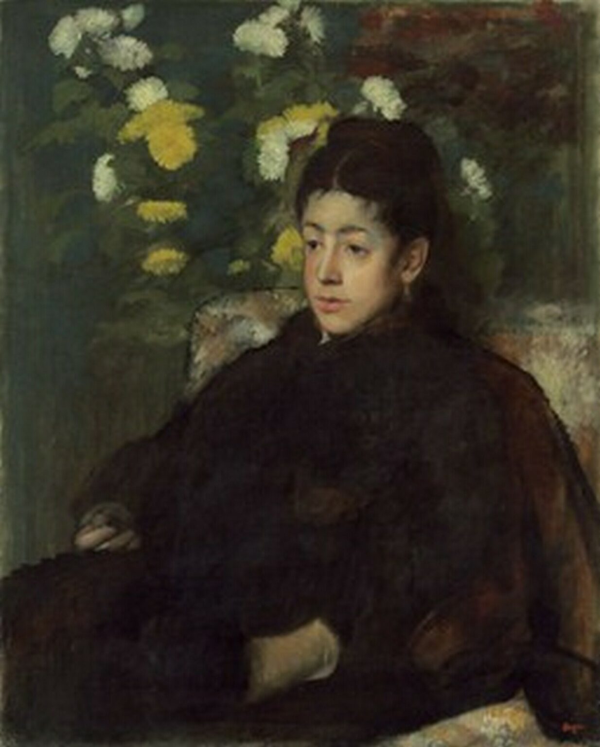 Degas Mademoiselle Malo (c. 1877)