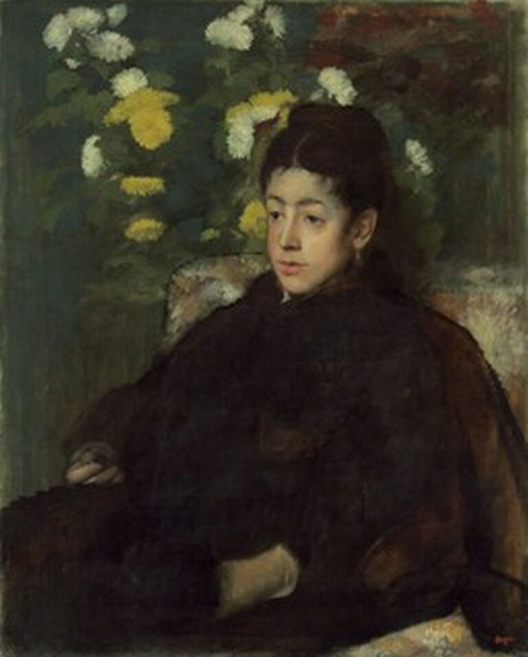 Degas Mademoiselle Malo (c. 1877)