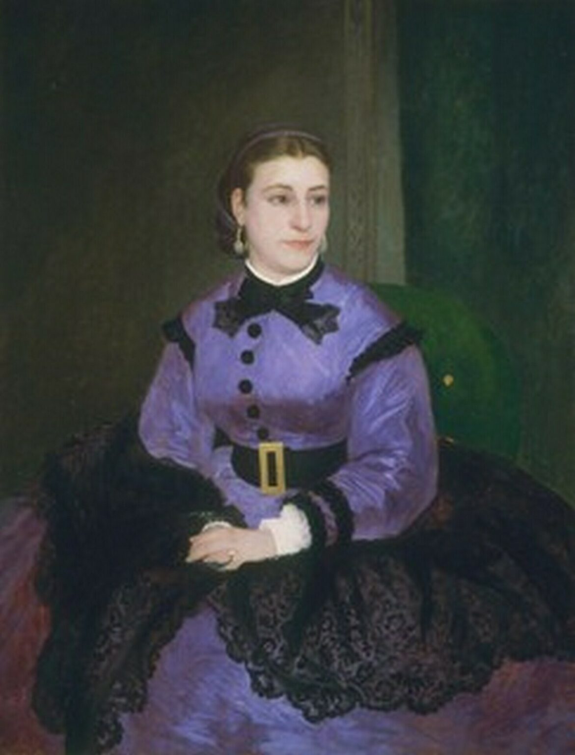 Renoir Mademoiselle Sicot (1865)